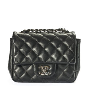 Chanel Mini Flap Square Timeless Nera