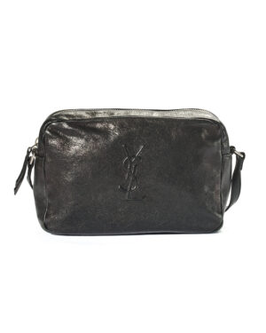 Saint Laurent Camera Bag Lou Liscia Nera