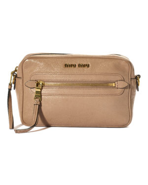 Miu Miu Camera Bag Small Granulata Cipria