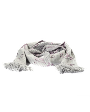 Louis Vuitton Sciarpa Lana Monogram Lurex Lilla