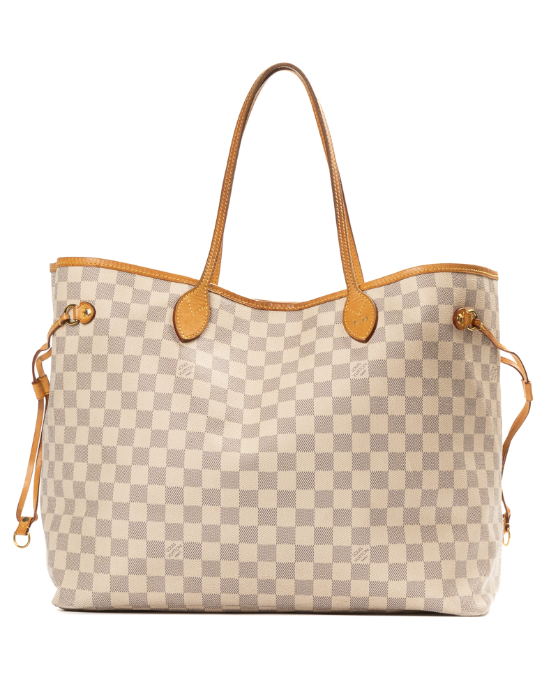 Alternative view of Louis Vuitton Neverfull GM Damier Azur