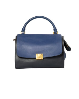 Celine Trapeze Medium Tricolor Blu