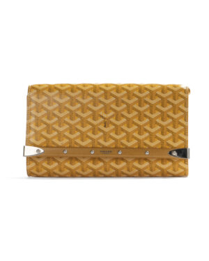 Goyard Pochette Monte-Carlo Small Goyardine Gialla