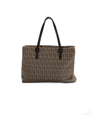 Fendi Shopper Square FF Logomania Beige