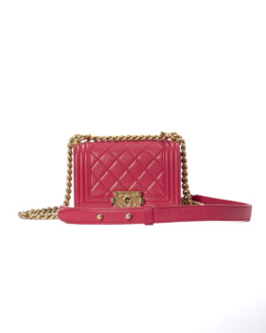 Chanel Boy Mini Fucsia