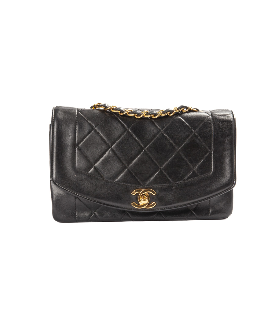 Chanel Diana Vintage Timeless Nera
