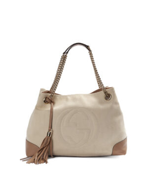Gucci Soho Shopper Small Canvas Cipria