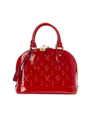 Louis Vuitton Alma BB Vernice Rossa