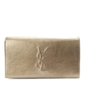 Saint Laurent Pochette Belle De Jour Medium Oro