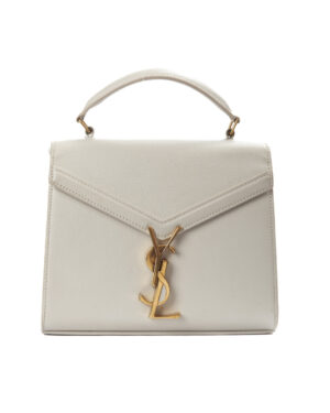 Saint Laurent Cassandre Mini Granulata Crema