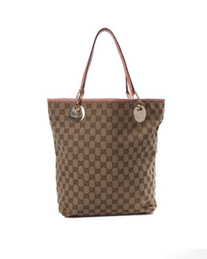 Gucci Tote Eclipse Medium GG Supreme Rosa