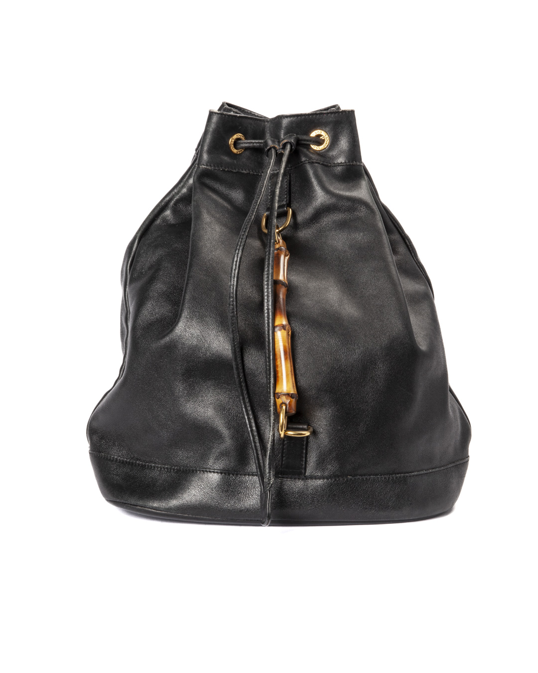 Gucci Zaino Bamboo Vintage Nero