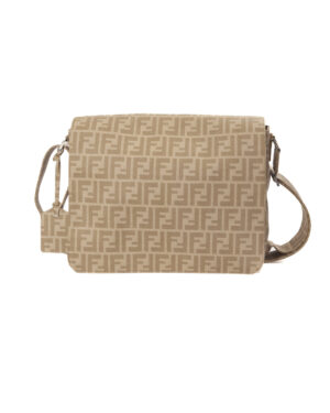 Fendi Messanger Medium FF Logomania Beige