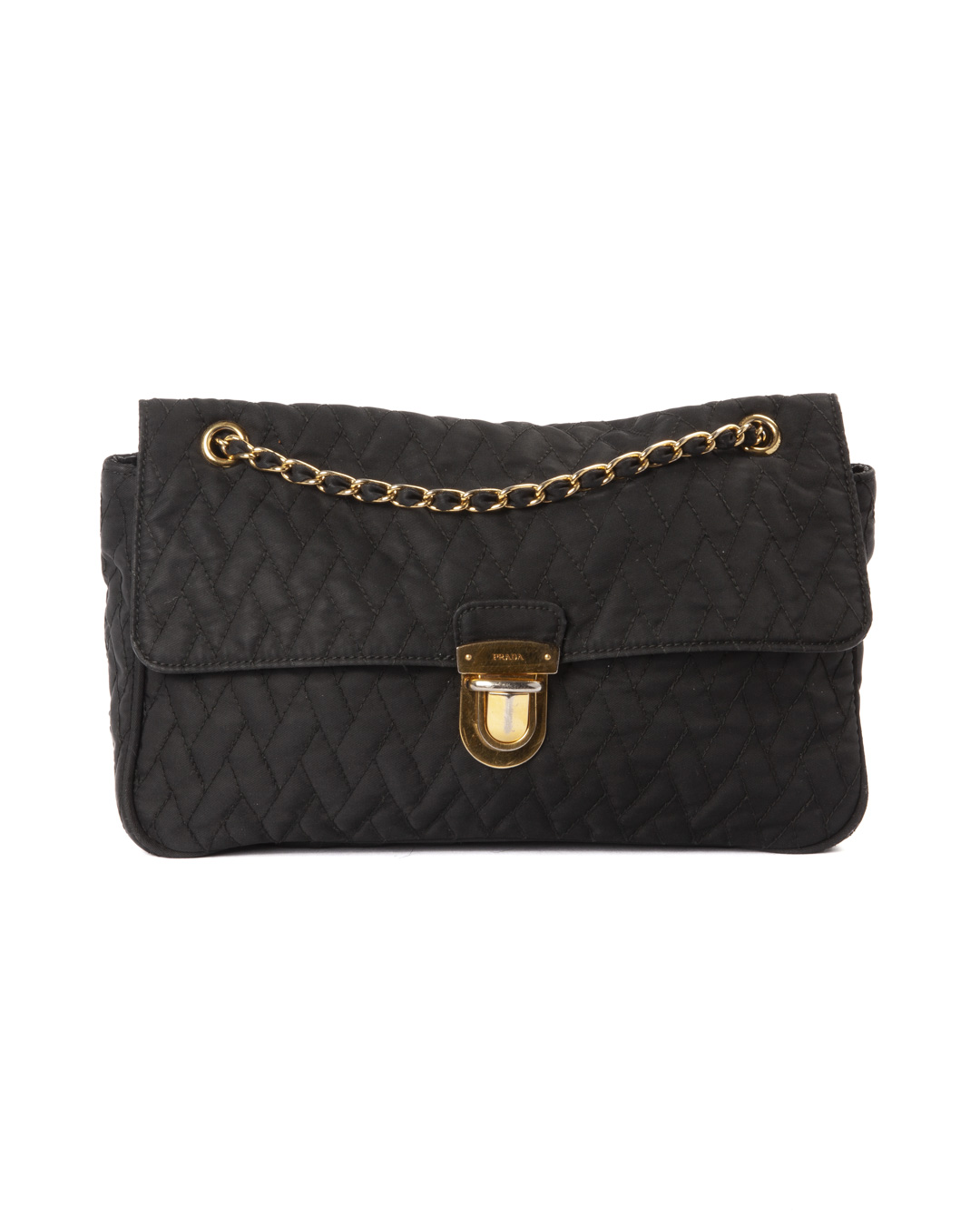Prada Pochette Small Trapuntata Nylon Nera