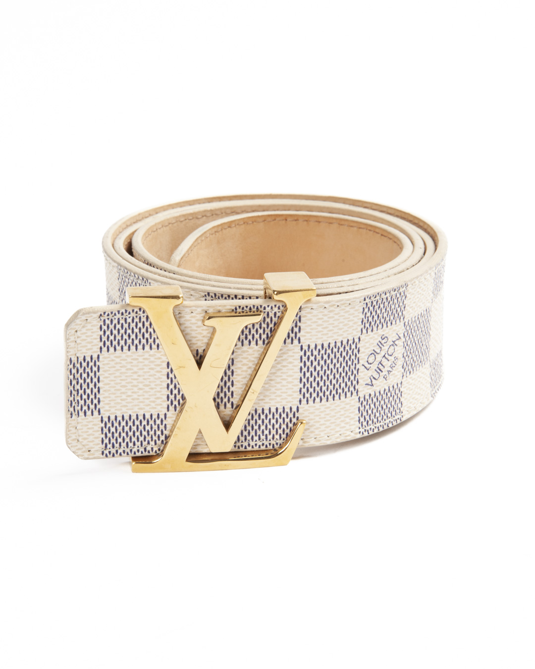 Louis Vuitton Cintura Initiales Damier Azur