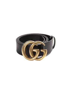 Gucci Cintura GG Marmont Nera