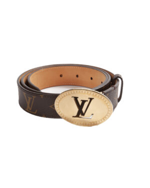 Louis Vuitton Cintura Placca Slim Monogram