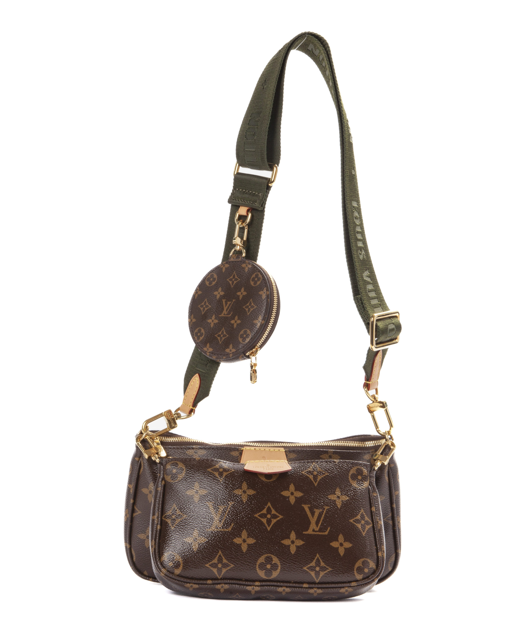 Louis Vuitton Multi Pochette MM Monogram Kaki