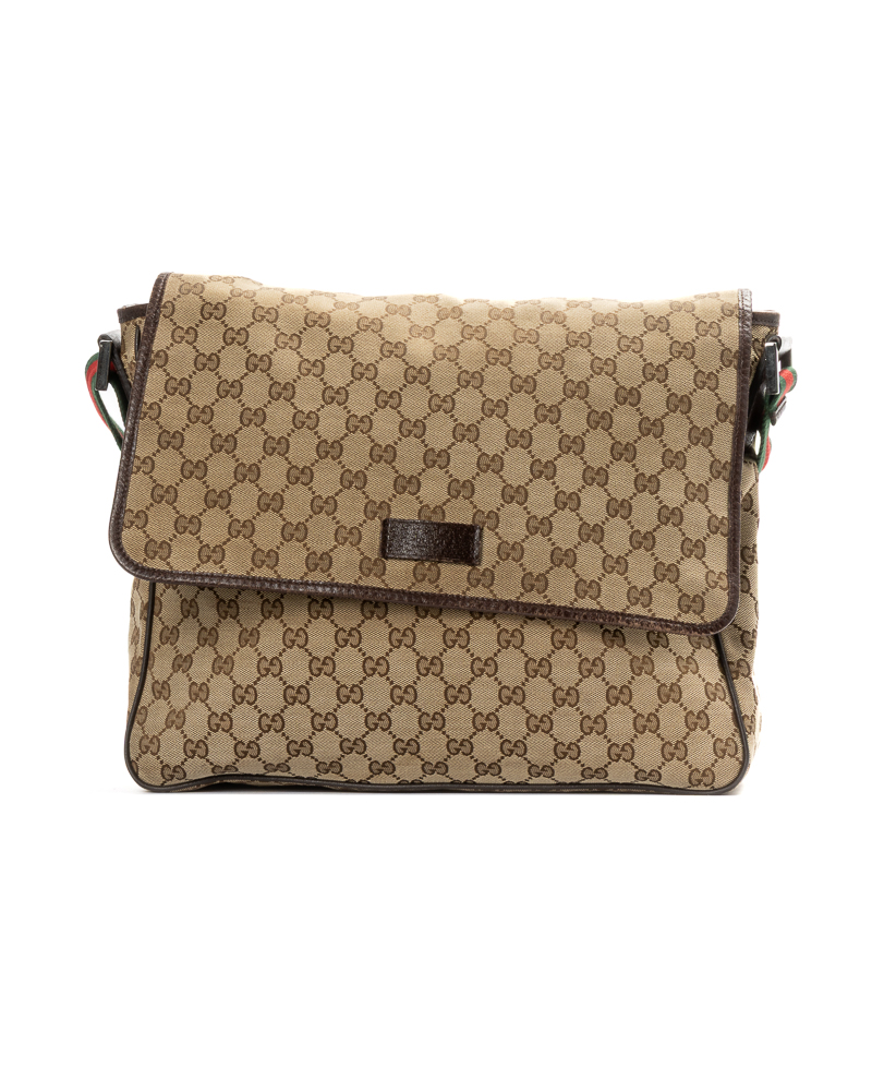 Gucci Messanger Large GG Supreme Marrone