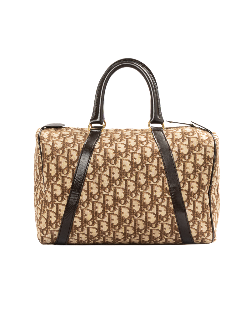 Dior Bowling Vintage Small Trotter Marrone