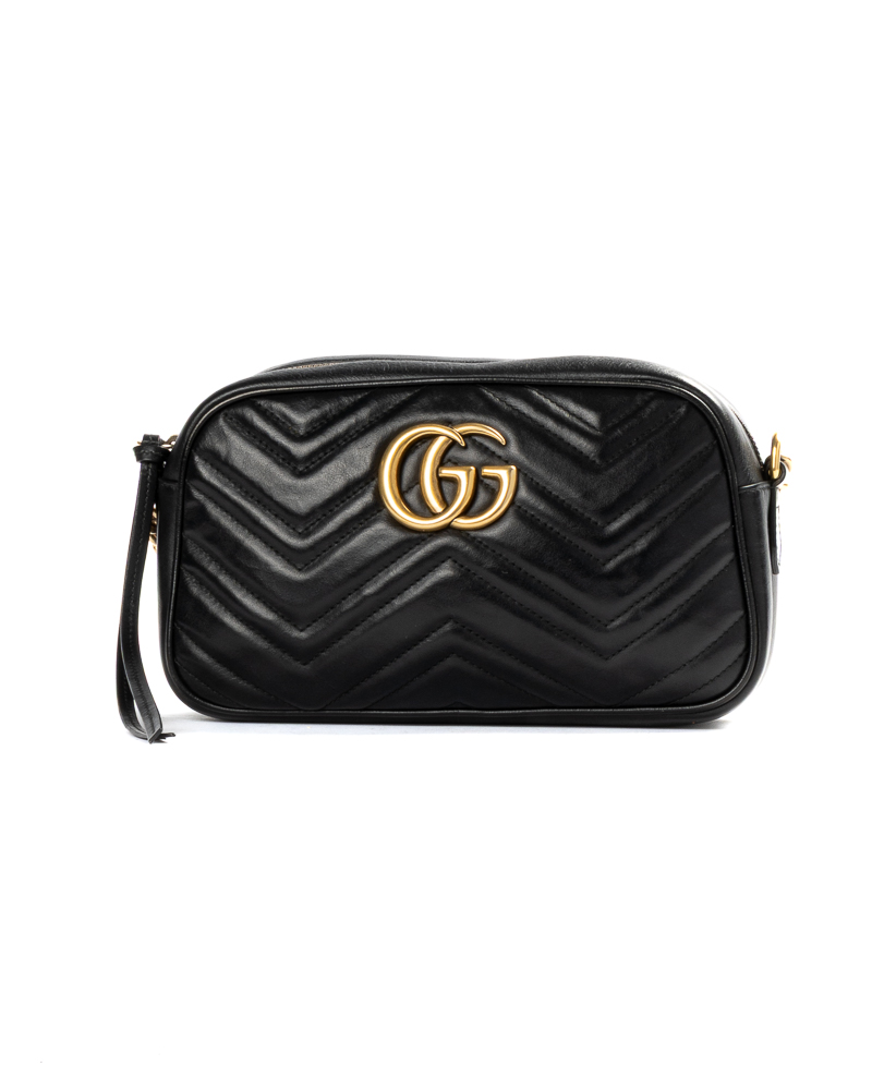 Gucci Camera Bag GG Marmont Medium Nero