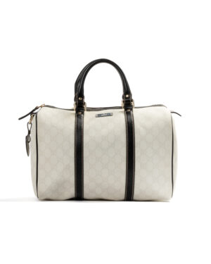 Gucci Boston Medium GG Supreme Bianco
