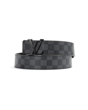 Louis Vuitton Cintura Initiales Damier Graphite