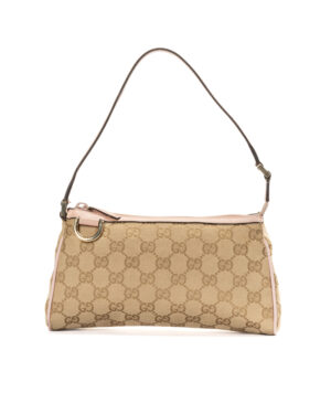 Gucci Pochette Small GG Supreme Rosa