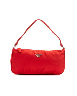 Prada Pochette Small Nylon Rossa
