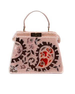 Fendi Peekaboo IseeU Medium Traforata Rosa