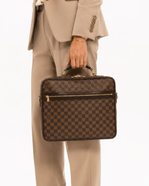 Alternative view of Louis Vuitton Sabana Valigia MM Damier Ebene