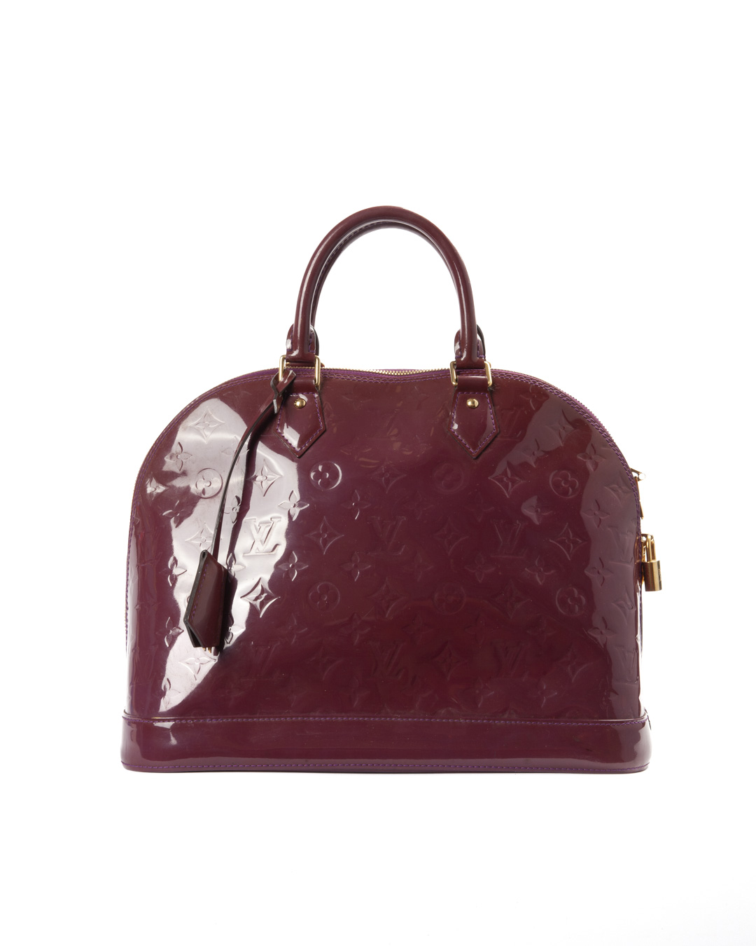 Louis Vuitton Alma MM Vernice Viola