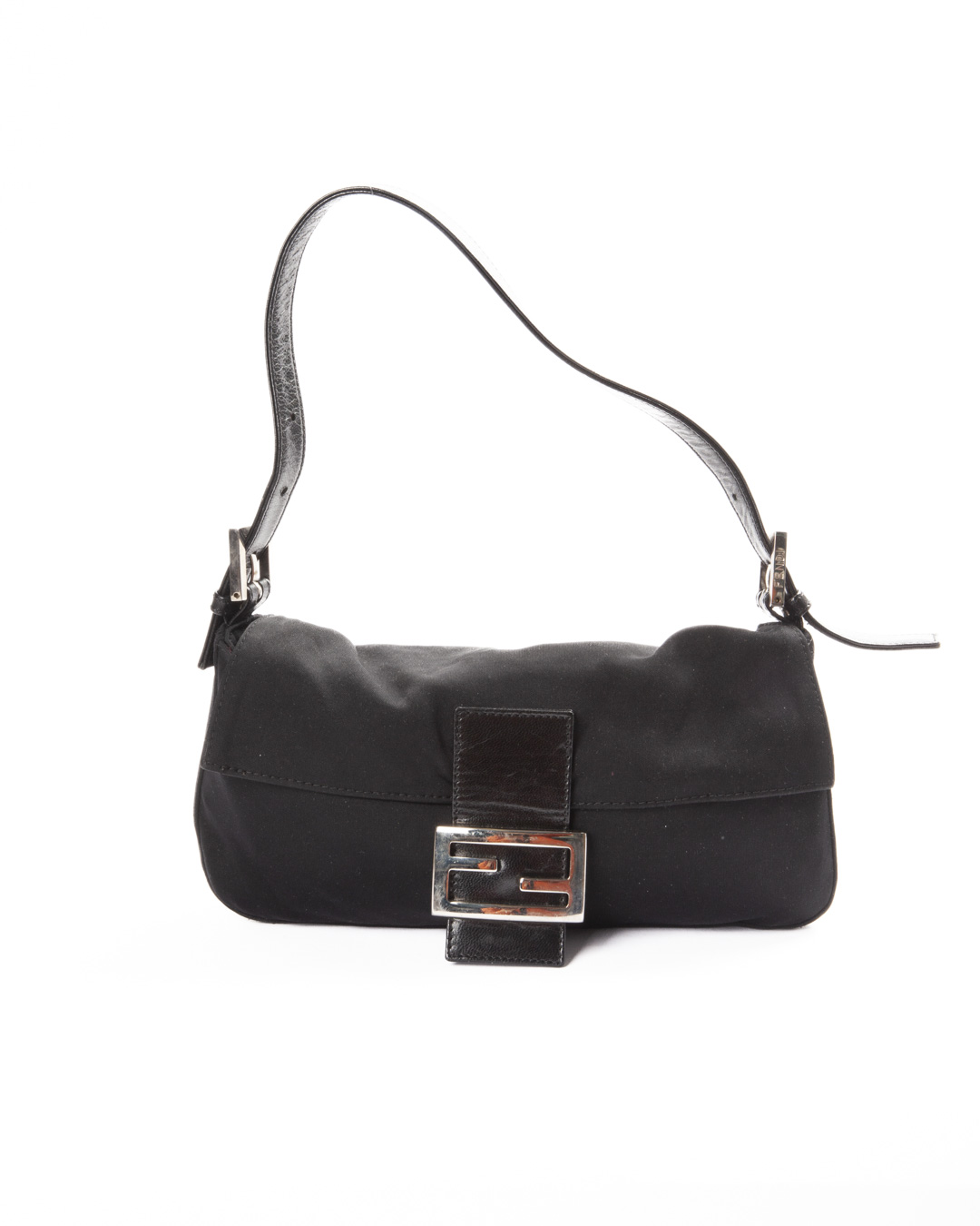 Fendi Baguette Nylon Nera