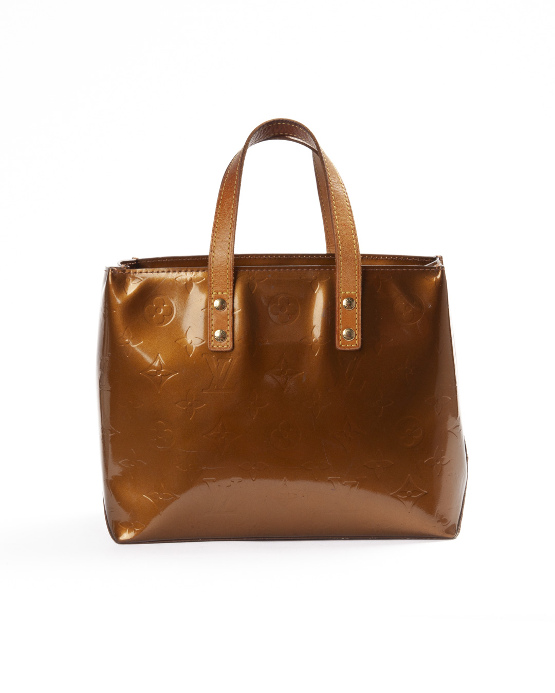 Louis Vuitton Reade PM Vernice Bronzo