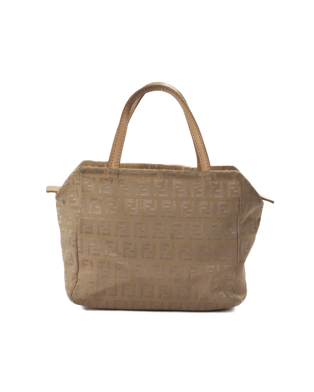 Fendi Pochette Small Tessuto FF Beige