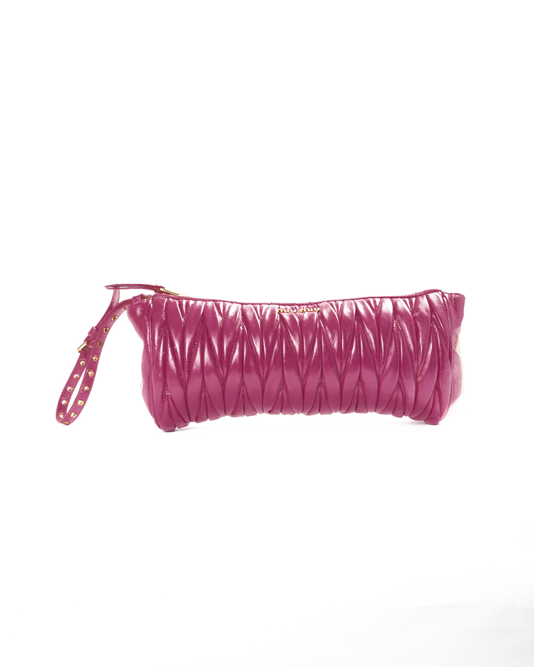 Miu Miu Pochette Matelassè Fucsia