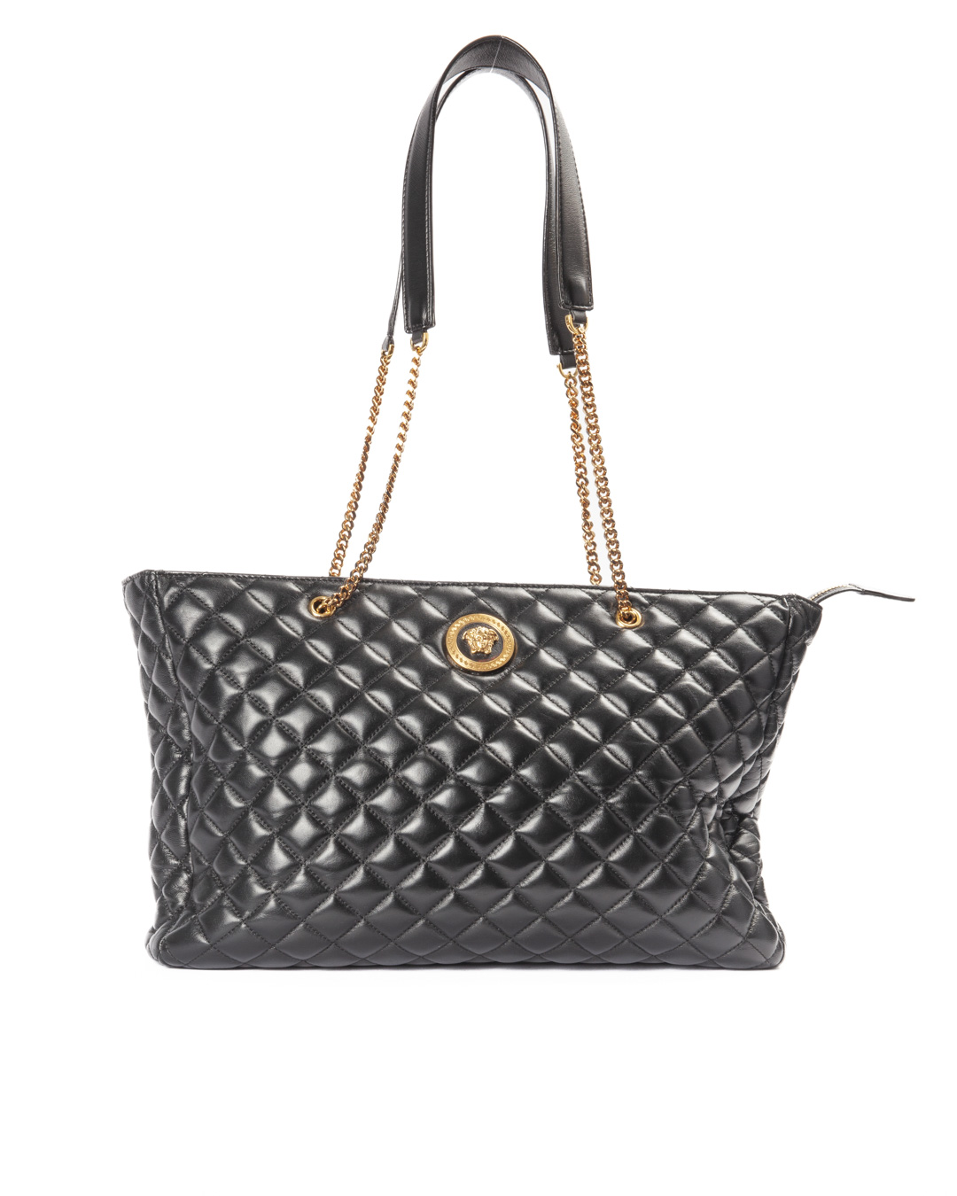 Versace Tote Large Trapuntata Nera