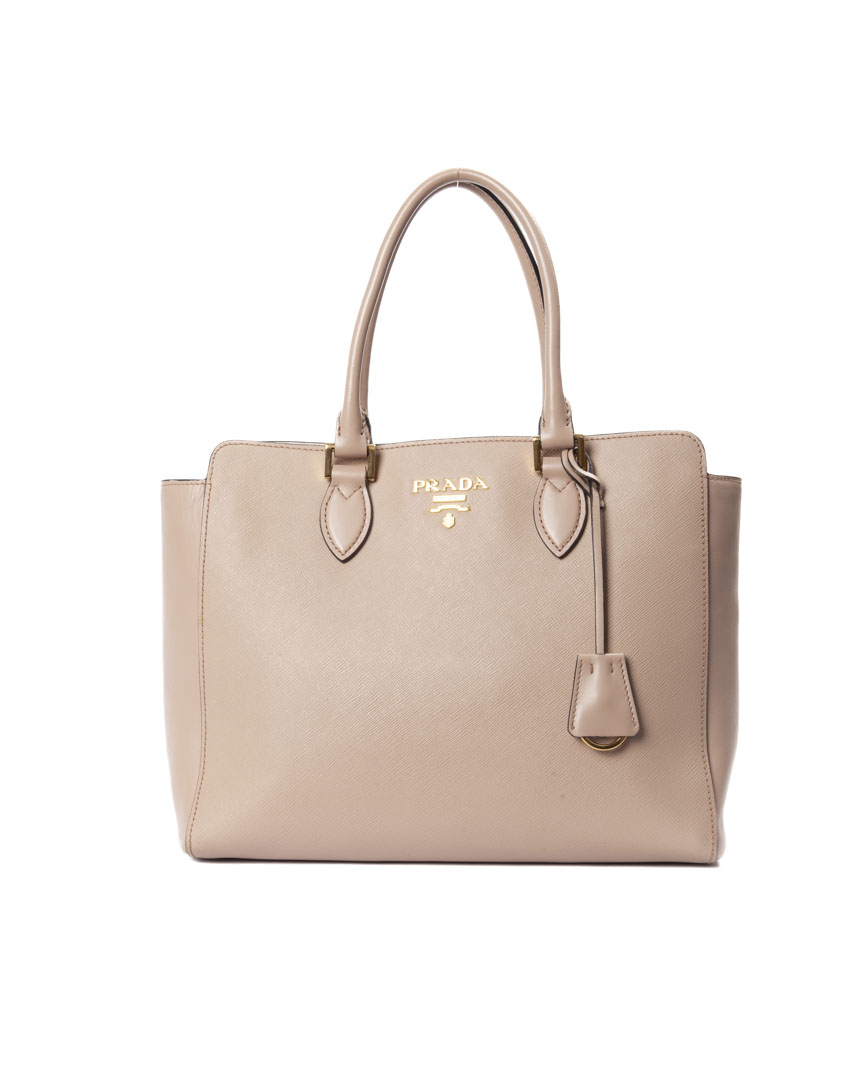 Prada Shopper Medium Saffiano Rosa