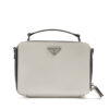 Prada Brique Camera Bag Medium Liscia