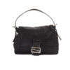 Fendi Mama Baguette Small Tessuto Nera