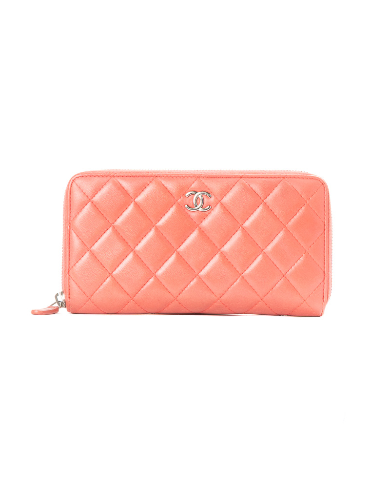 Chanel Portafoglio Zip Timeless Trapuntato