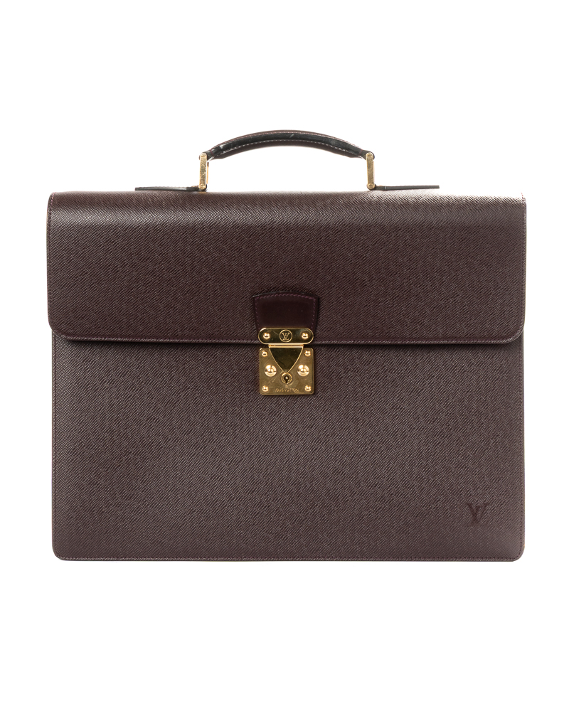 Louis Vuitton Portadocumenti Laguito GM Taiga Bordeaux