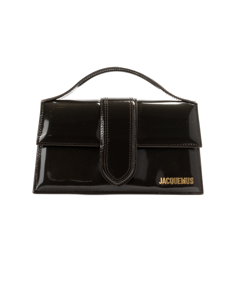 Jacquemus Le Grand Bambino Vernice Marrone