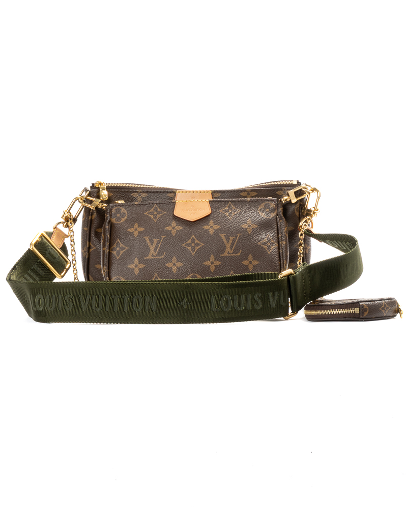 Louis Vuitton Multi Pochette MM Monogram Kaki