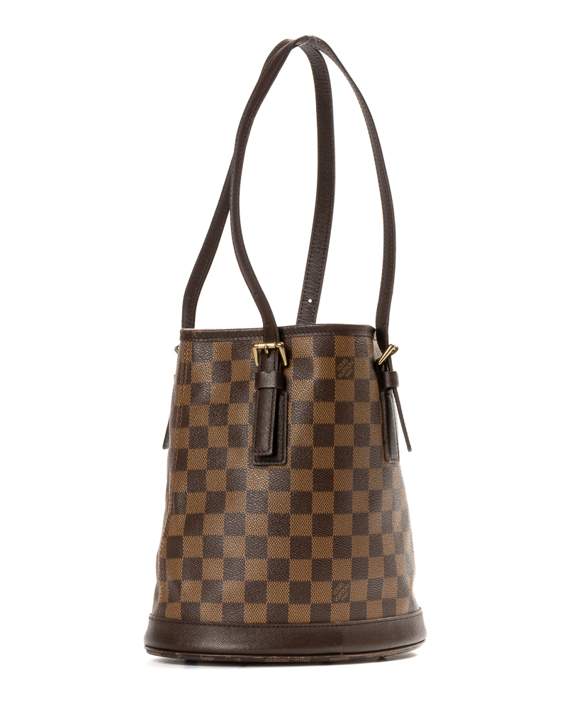 Alternative view of Louis Vuitton Marais Bucket PM Damier Ebene
