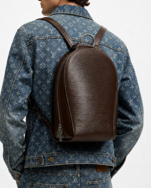 Alternative view of Louis Vuitton Zaino Mabillon PM Epi Marrone