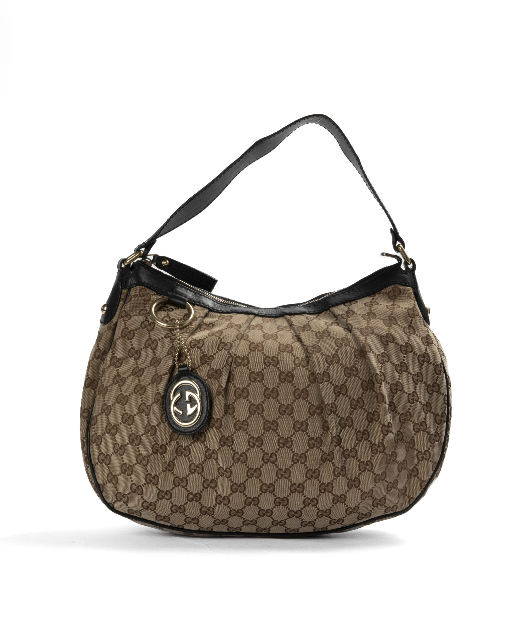 Gucci Sukey Hobo Medium GG Supreme Nero