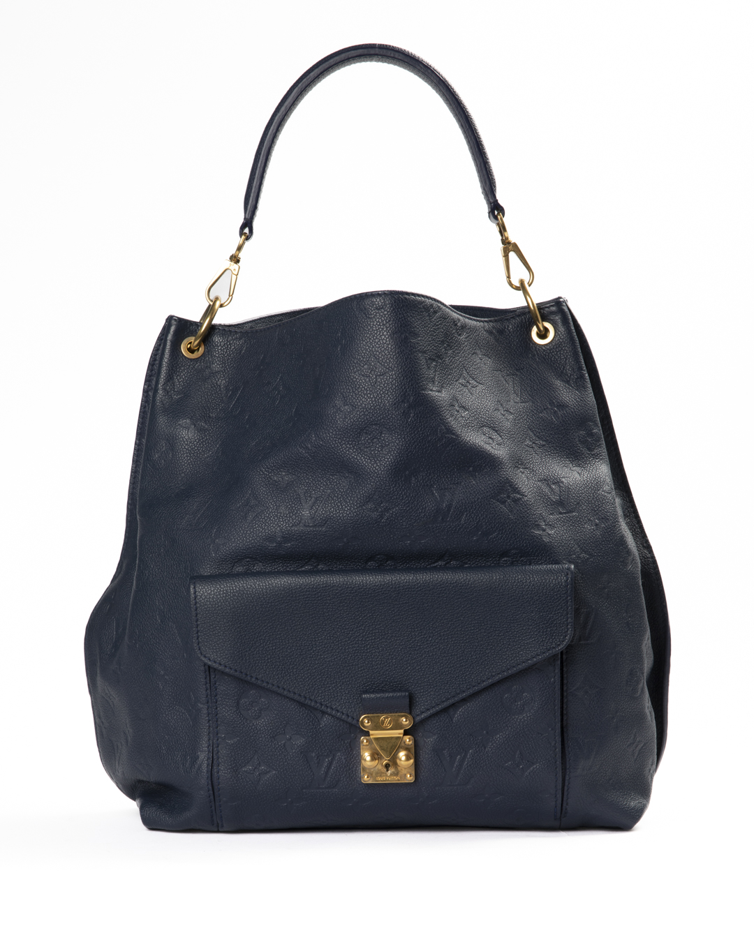 Louis Vuitton Hobo Metis MM Empreinte Blu