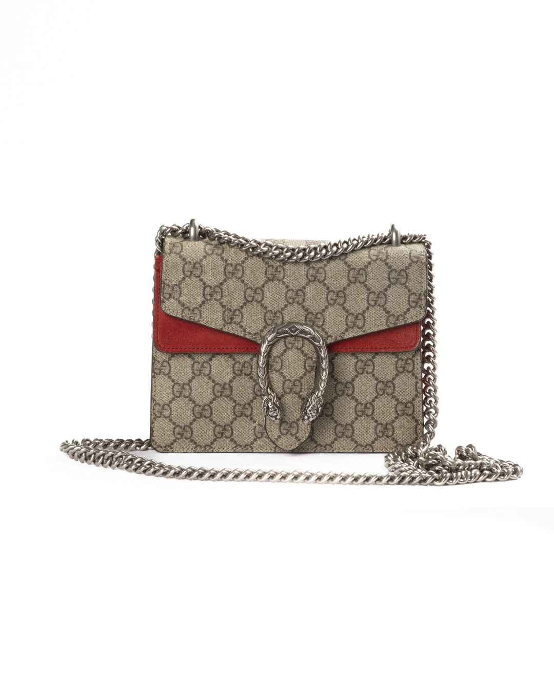 Gucci Dionysus Small GG Supreme Rossa