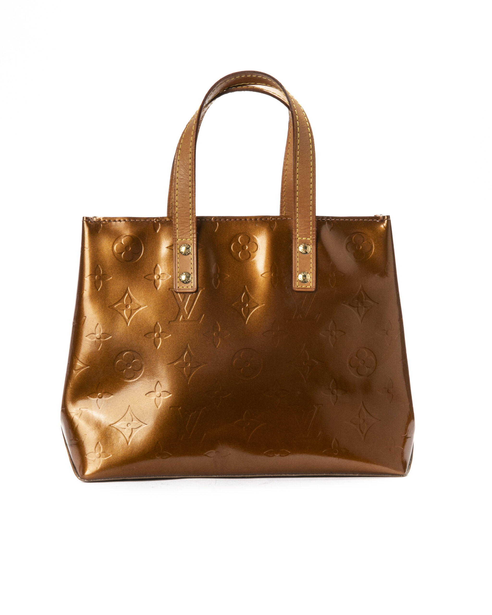 Louis Vuitton Reade PM Vernice Bronzo